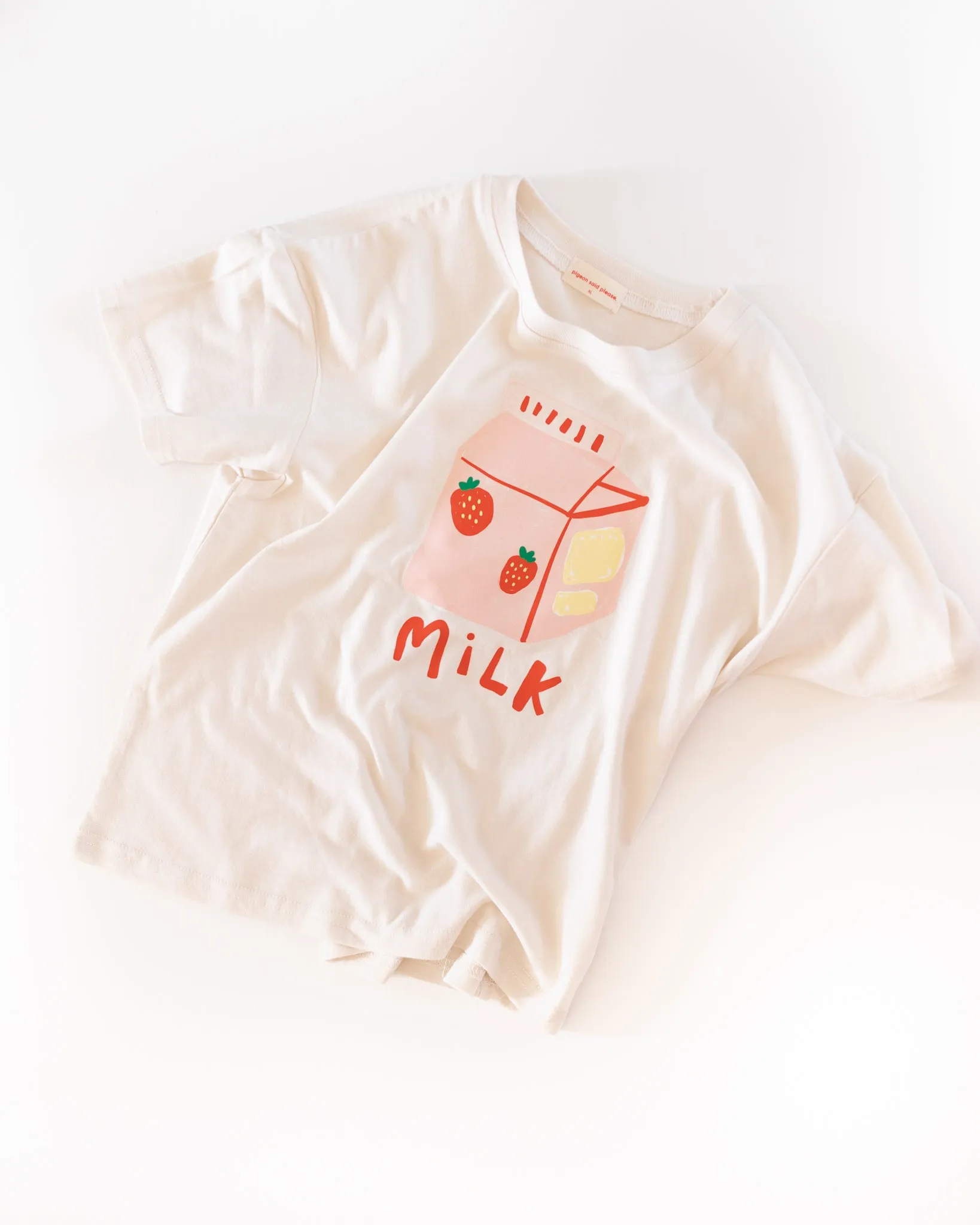 strawberry milk tee sold by Kindly product image thumbnail 2