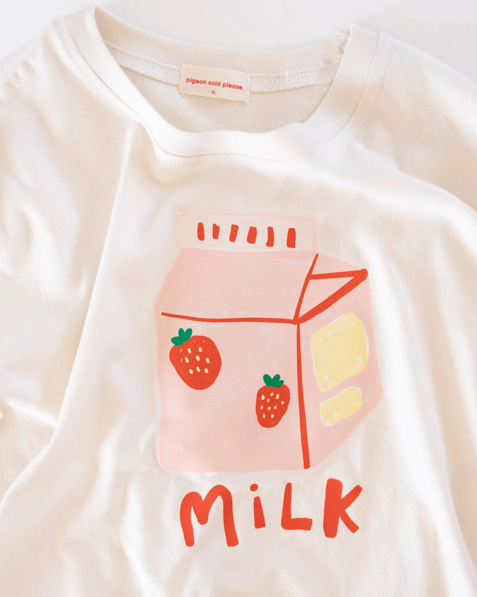 strawberry milk tee sold by Kindly product image thumbnail 4