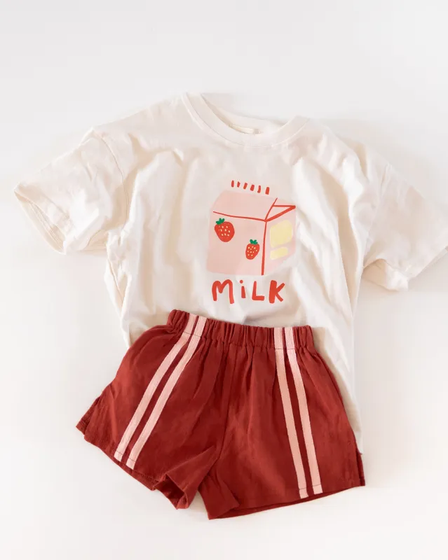 strawberry milk tee sold by Kindly