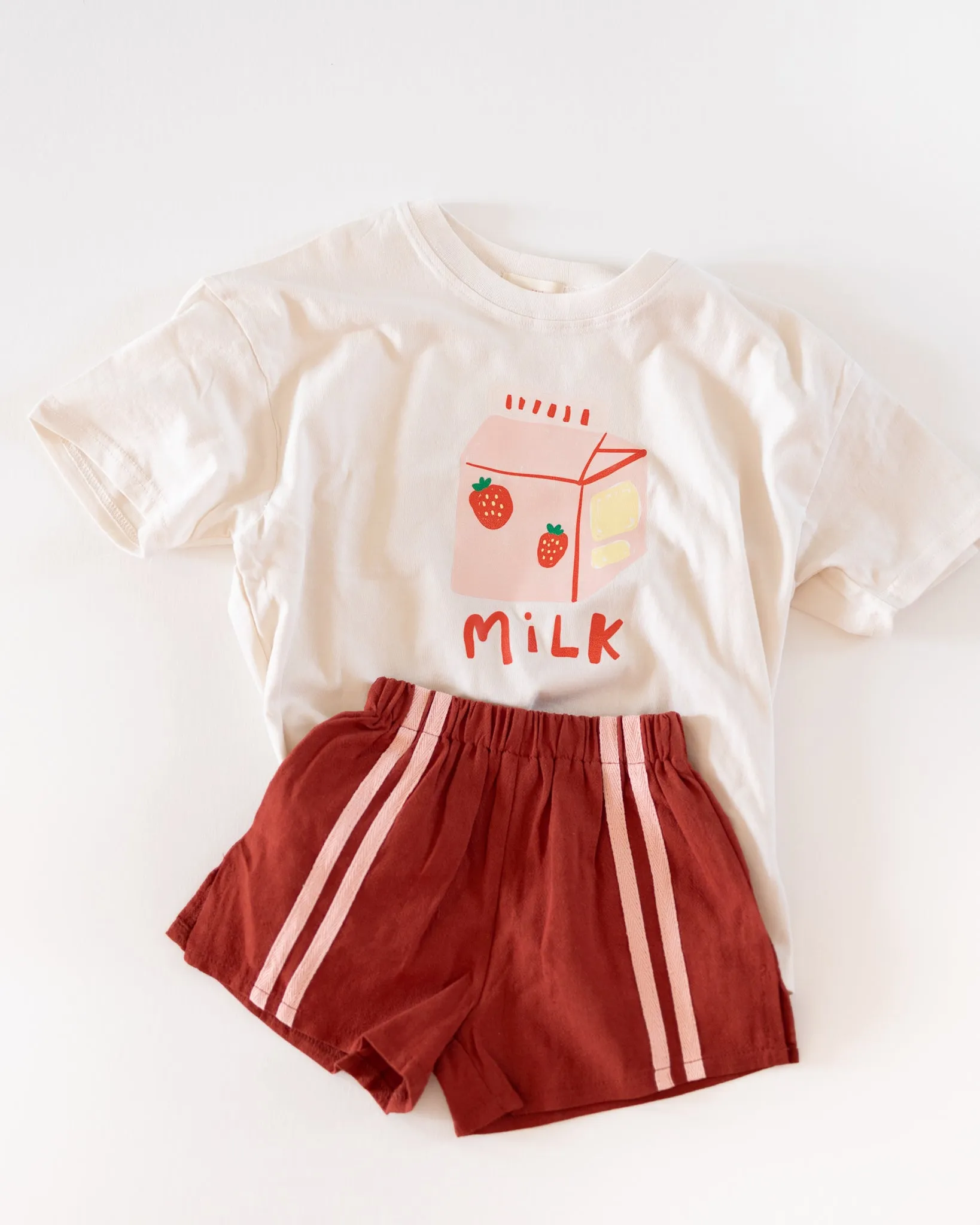 strawberry milk tee sold by Kindly