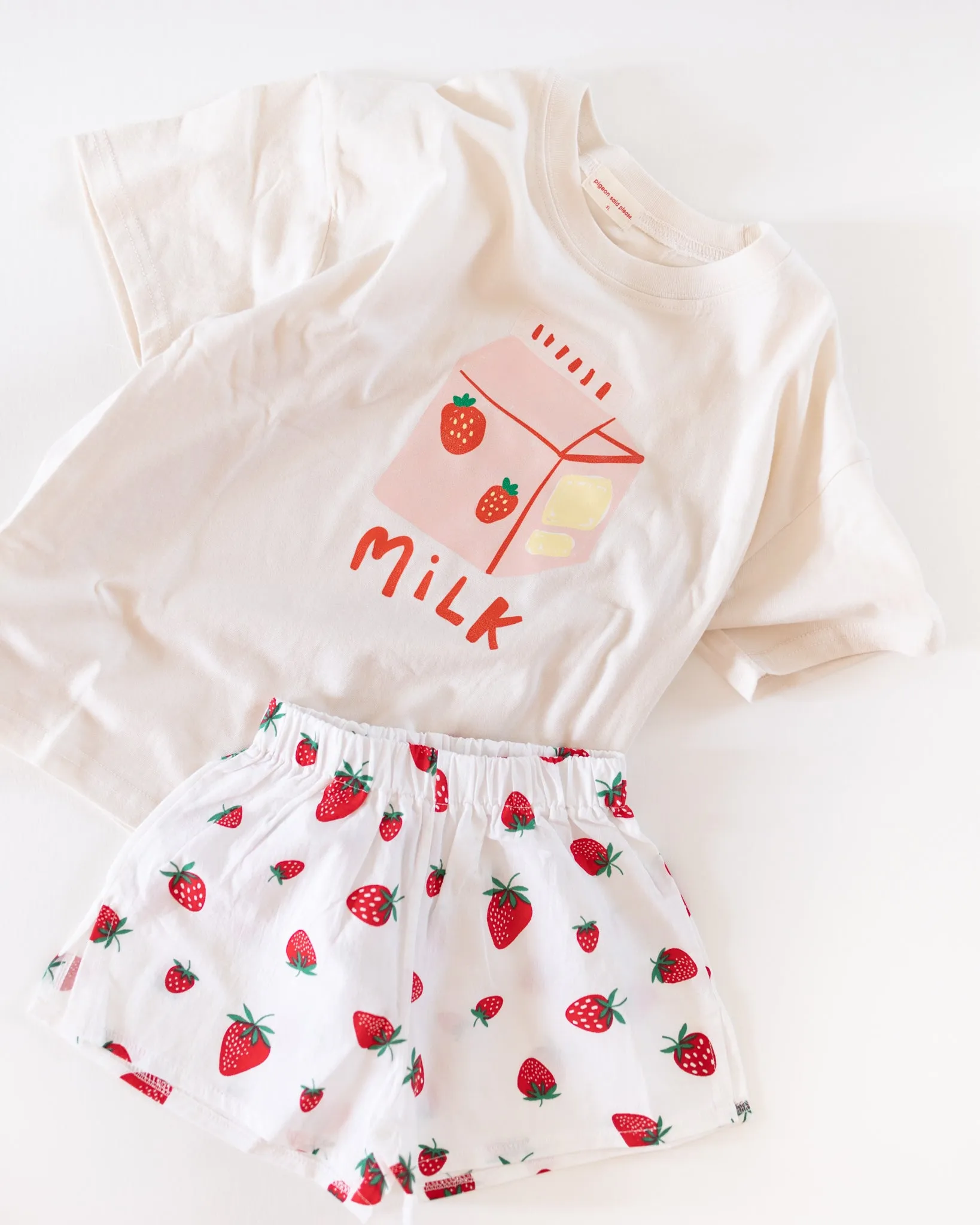 strawberry milk tee sold by Kindly product image thumbnail 3