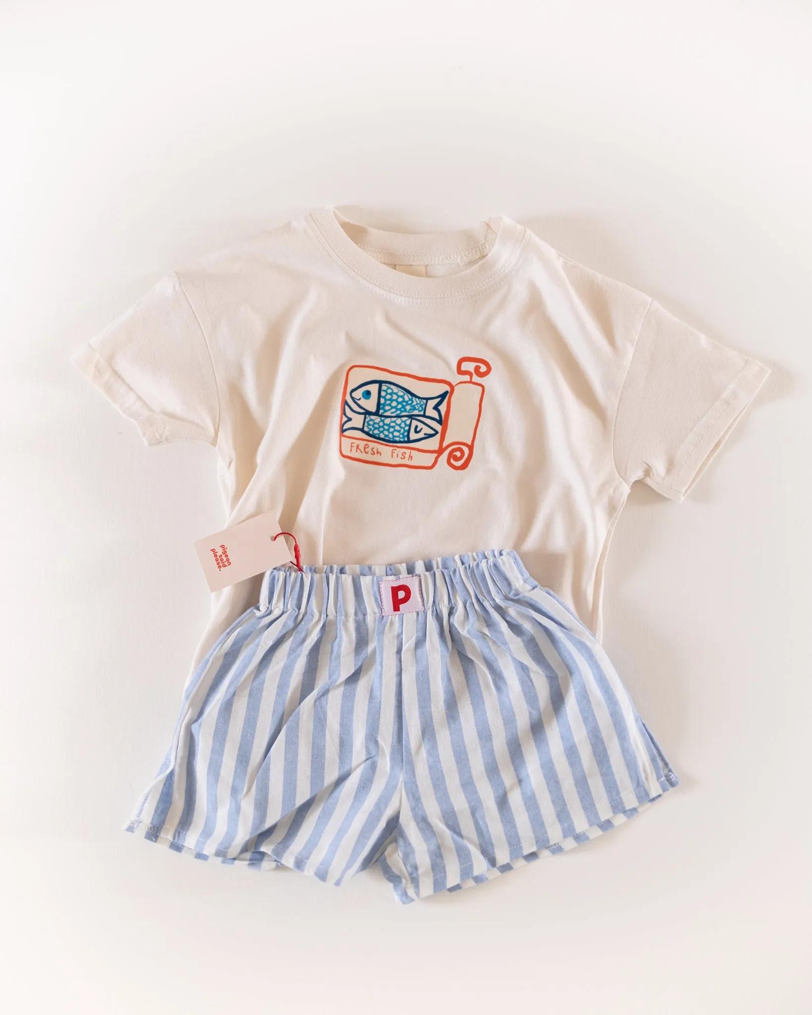 fresh fish tee sold by Kindly product image thumbnail 4