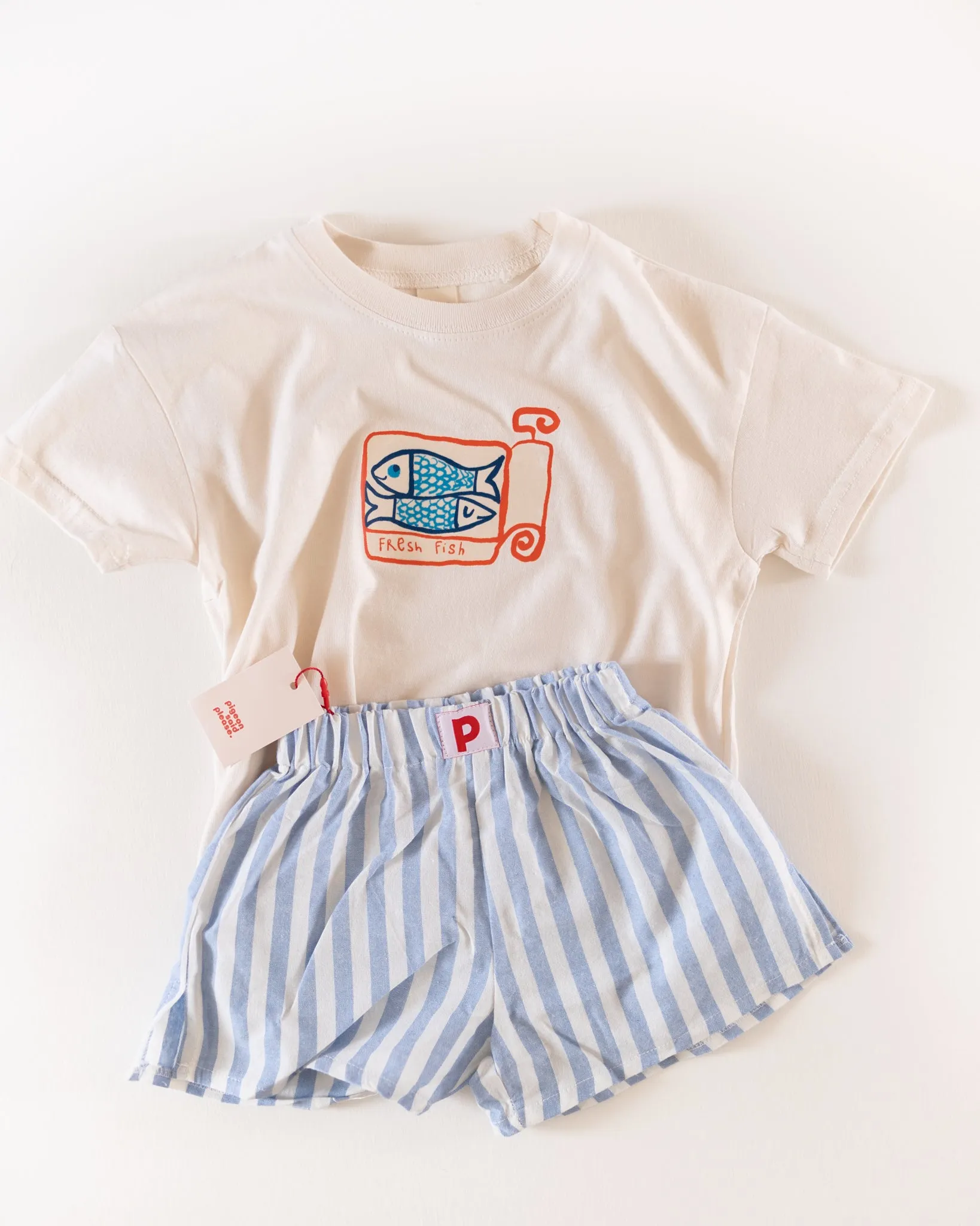 fresh fish tee sold by Kindly product image thumbnail 3