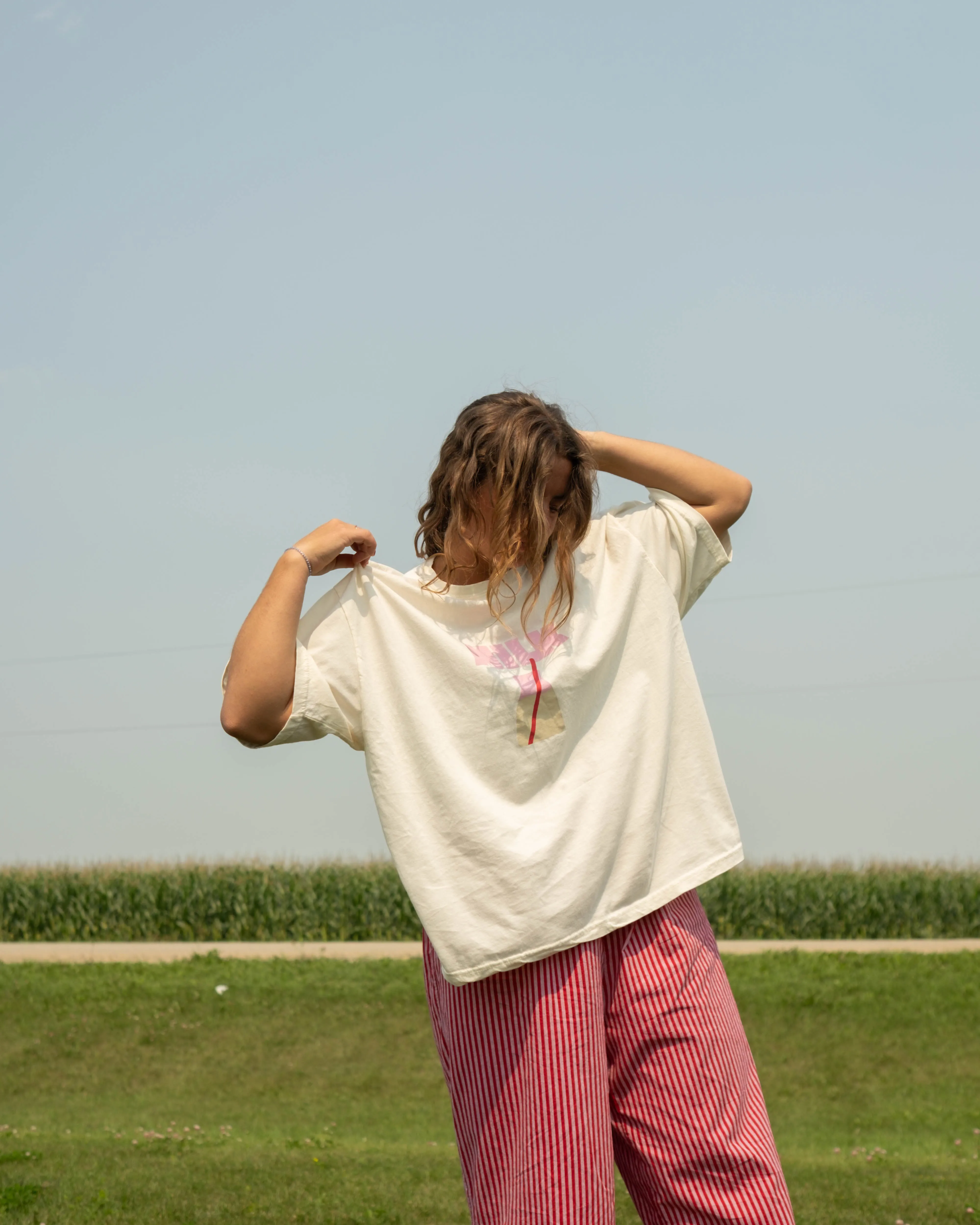 mom's pink milk tee sold by Kindly product image thumbnail 2