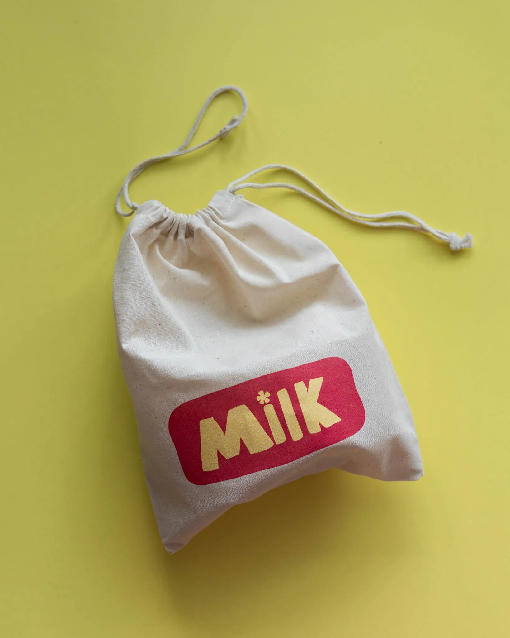 little drawstring bag sold by Kindly