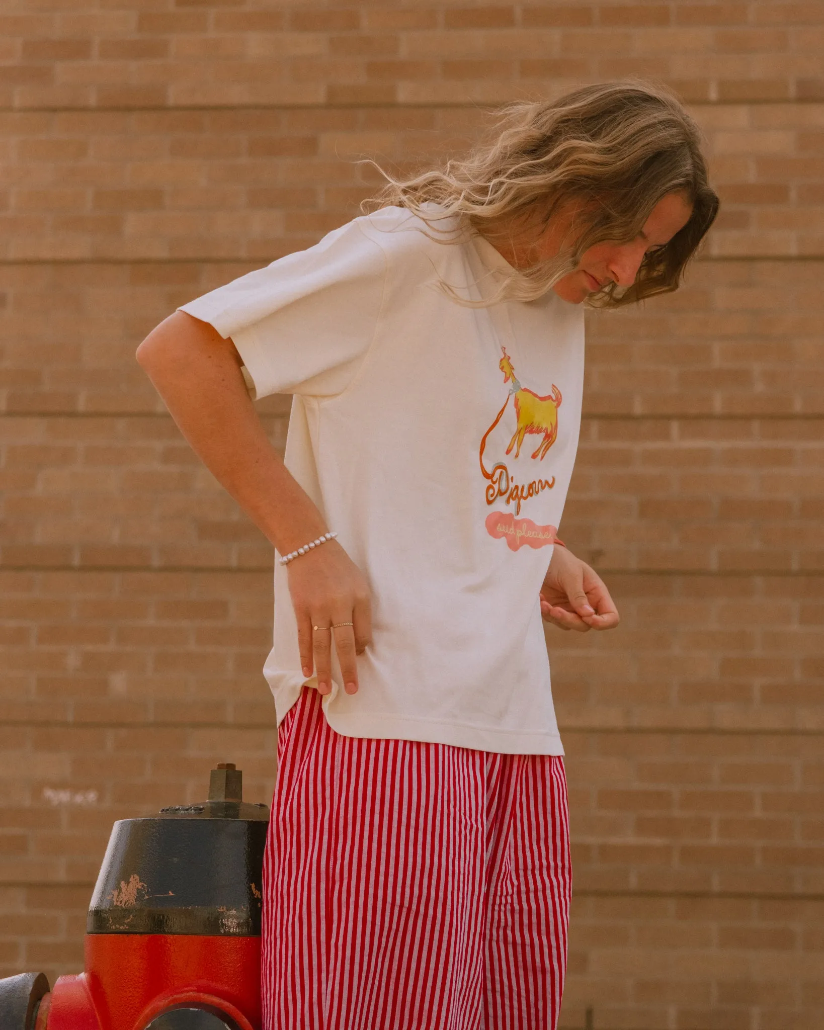 womans goat graphic sold by Kindly product image thumbnail 2