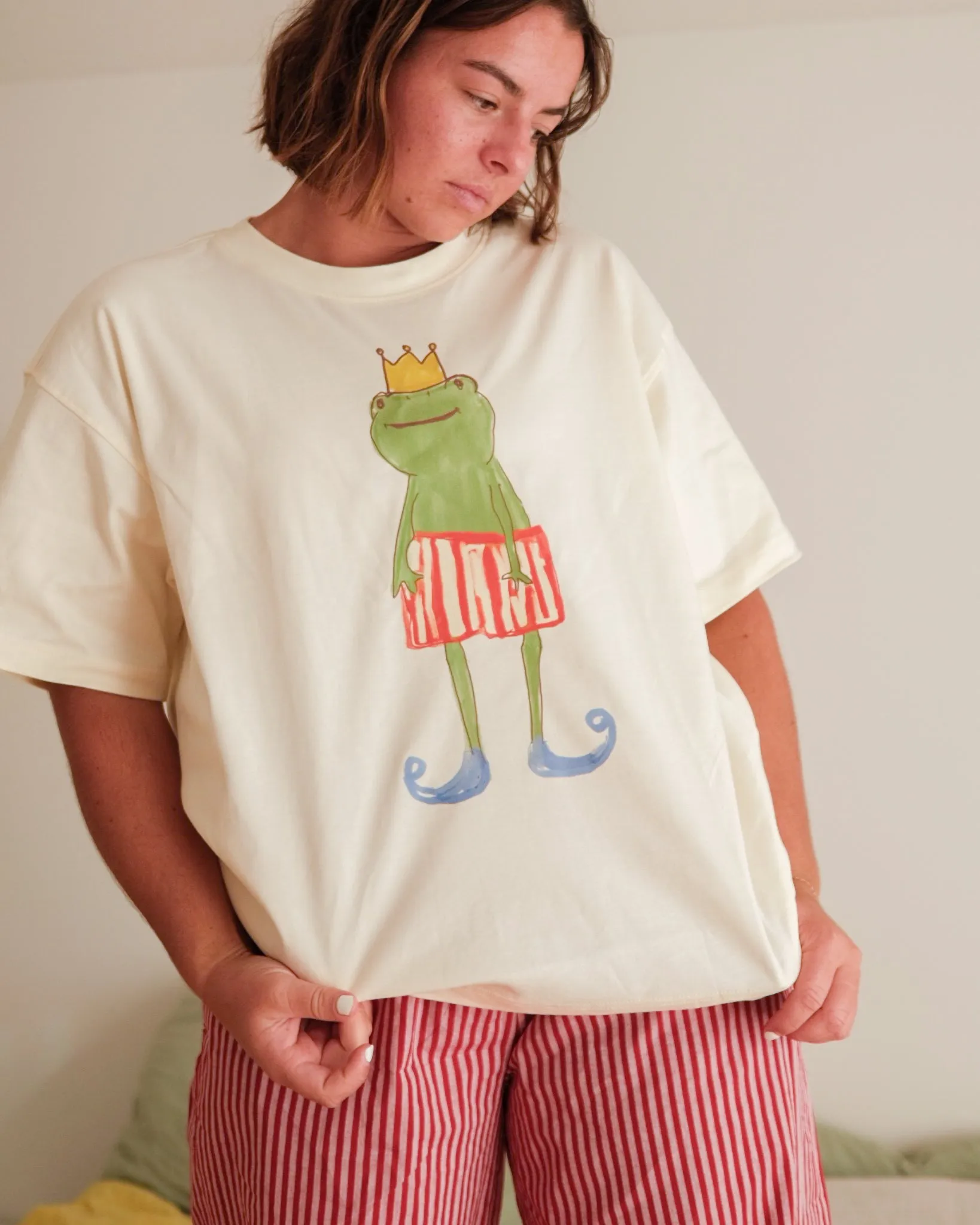 womans frog prince tee sold by Kindly product image thumbnail 2