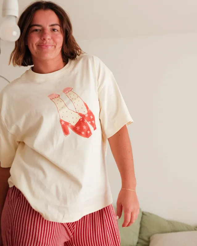 womans starry heels tee sold by Kindly