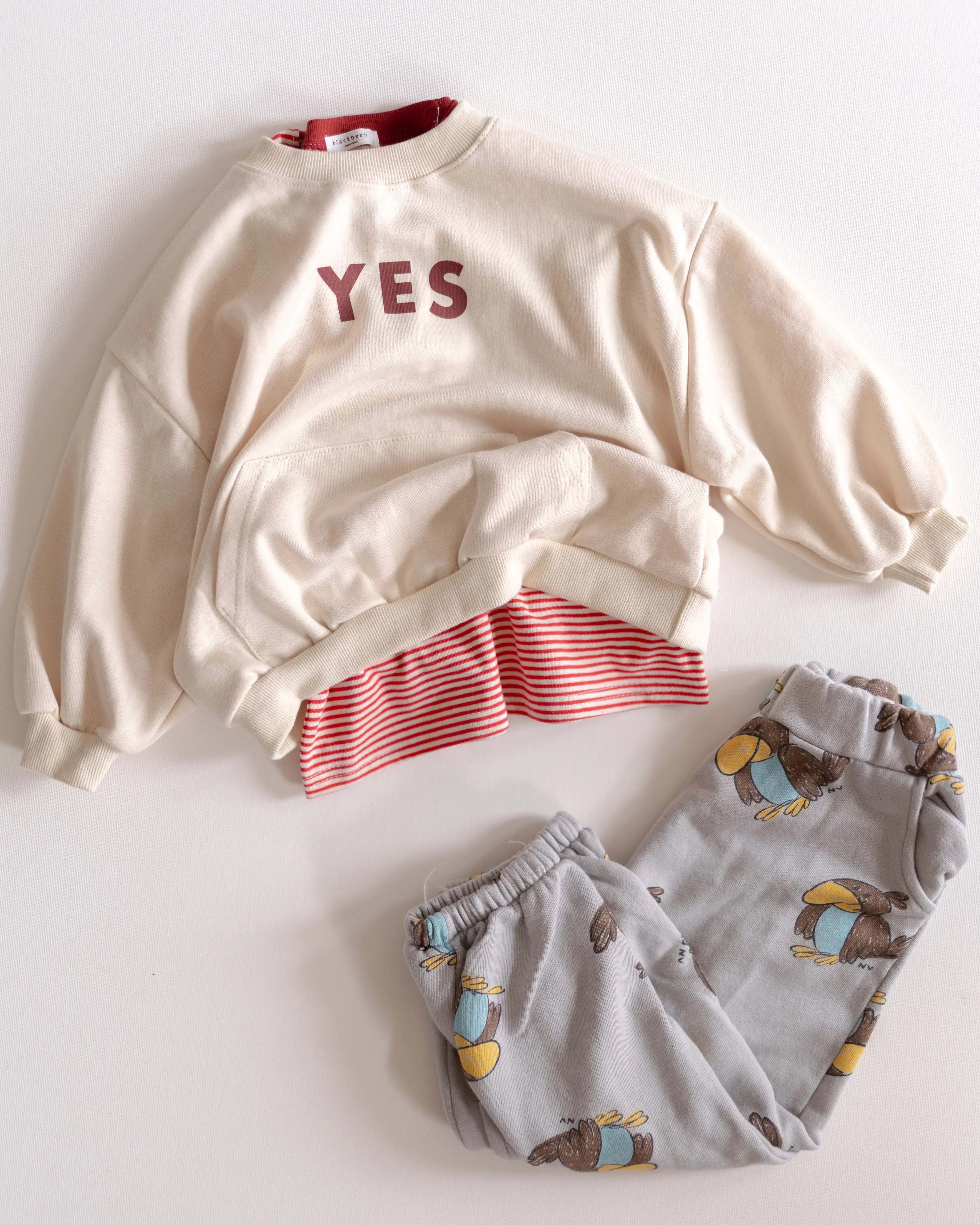 yes sweater sold by Kindly product image thumbnail 4