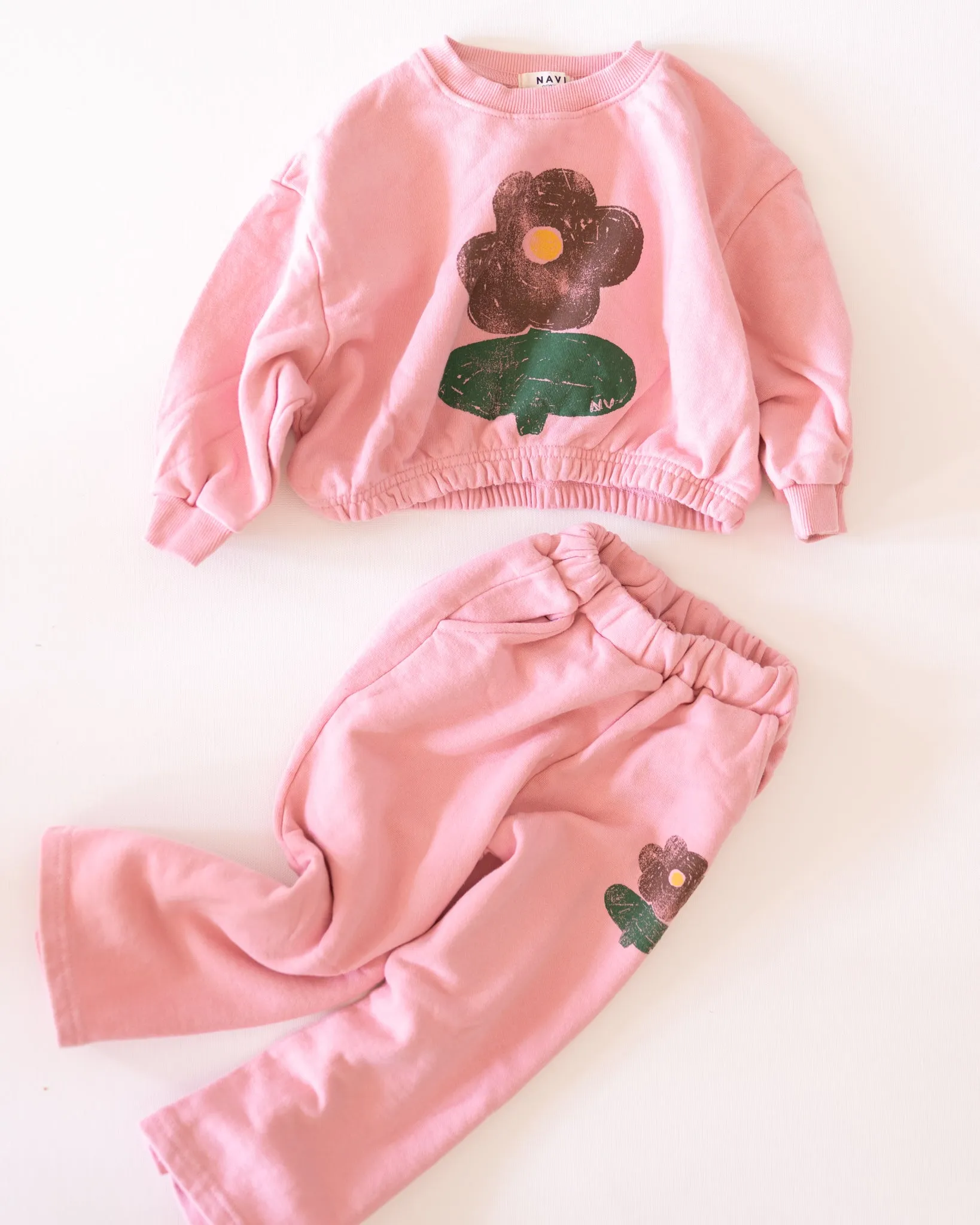 flower trackies sold by Kindly