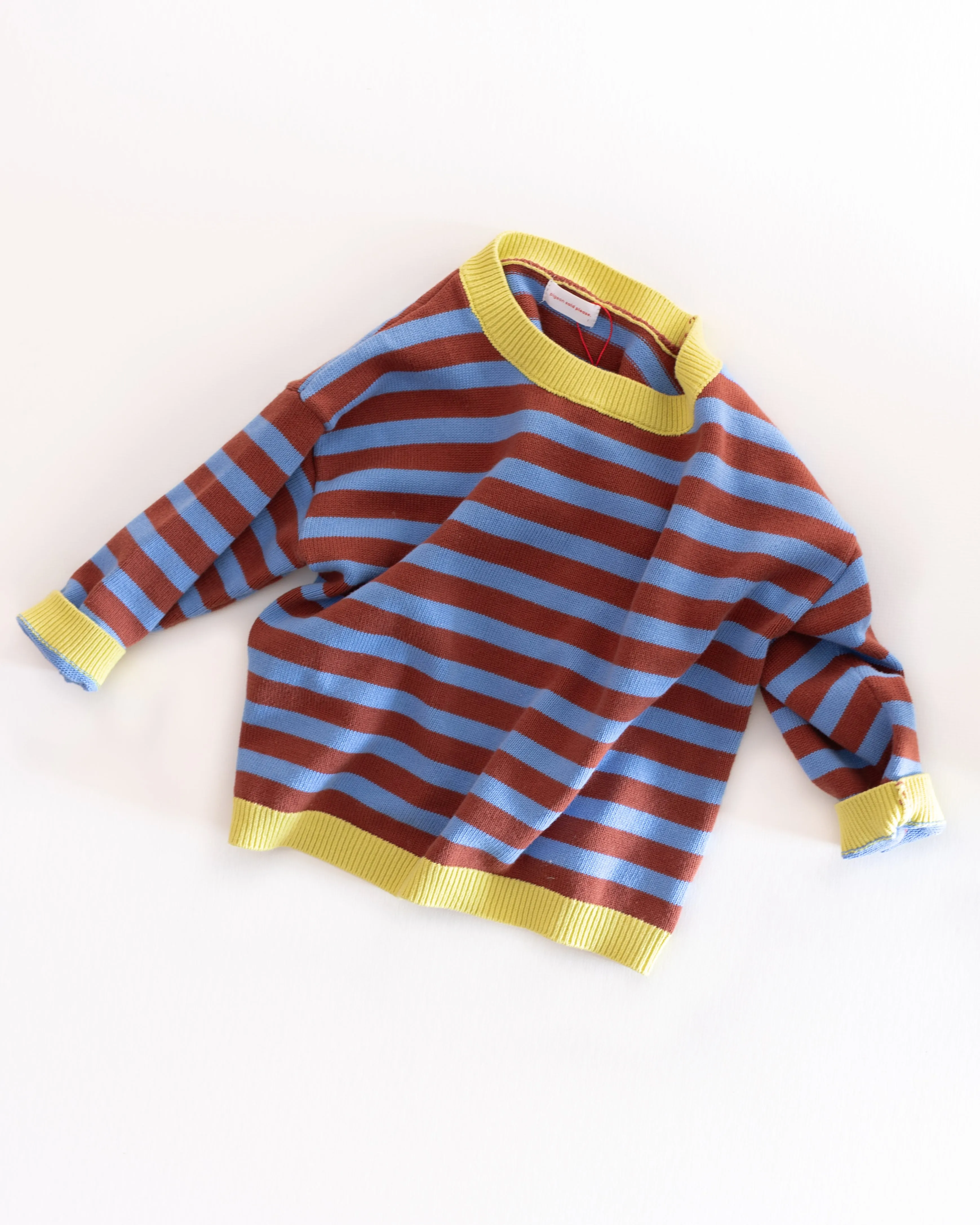 stripe knit pullover sold by Kindly product image thumbnail 4