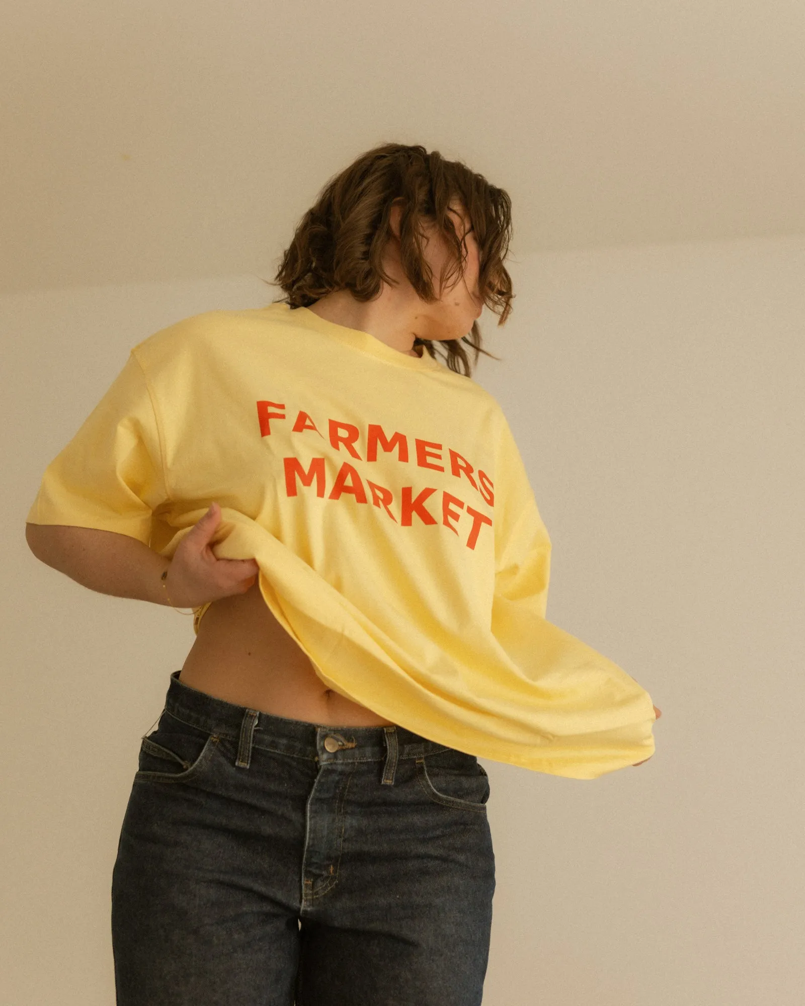 woman's farmers market tee sold by Kindly product image thumbnail 2