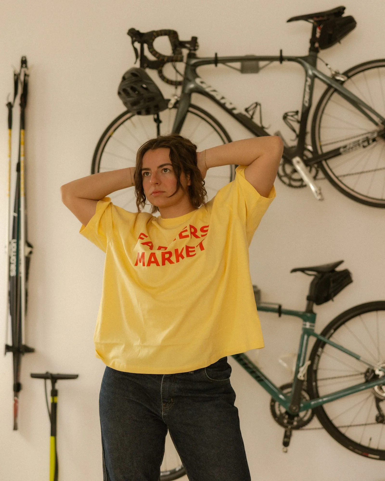 woman's farmers market tee sold by Kindly product image thumbnail 3