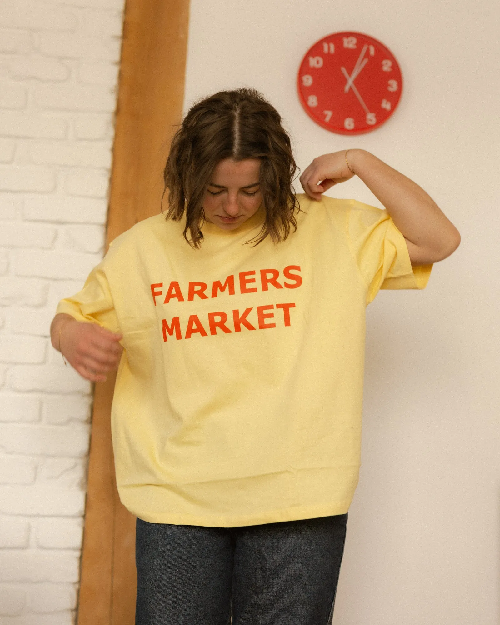 woman's farmers market tee sold by Kindly product image thumbnail 4