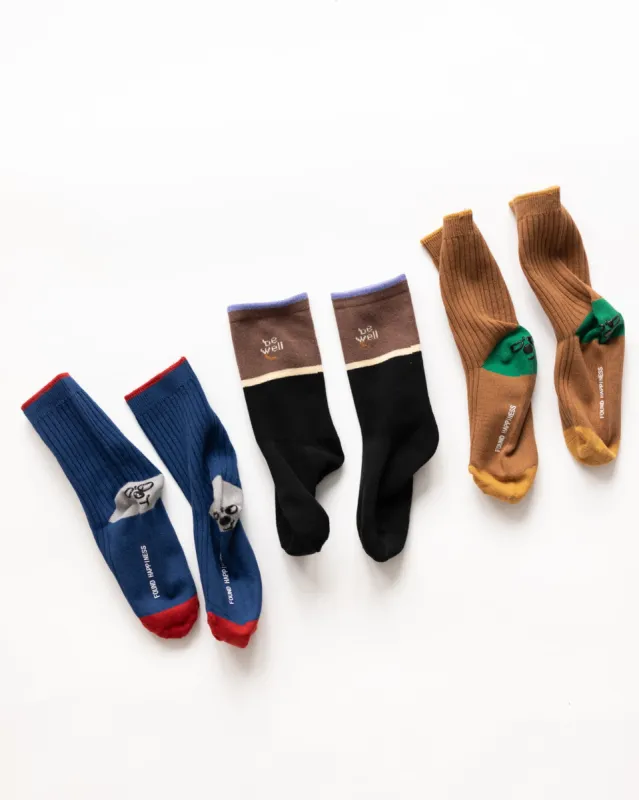 found happiness socks sold by Kindly