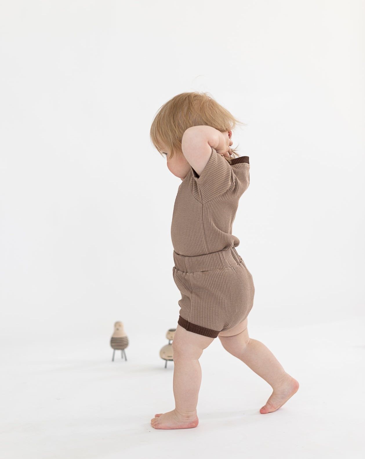 thick ribbed shorties sold by Kindly product image thumbnail 7