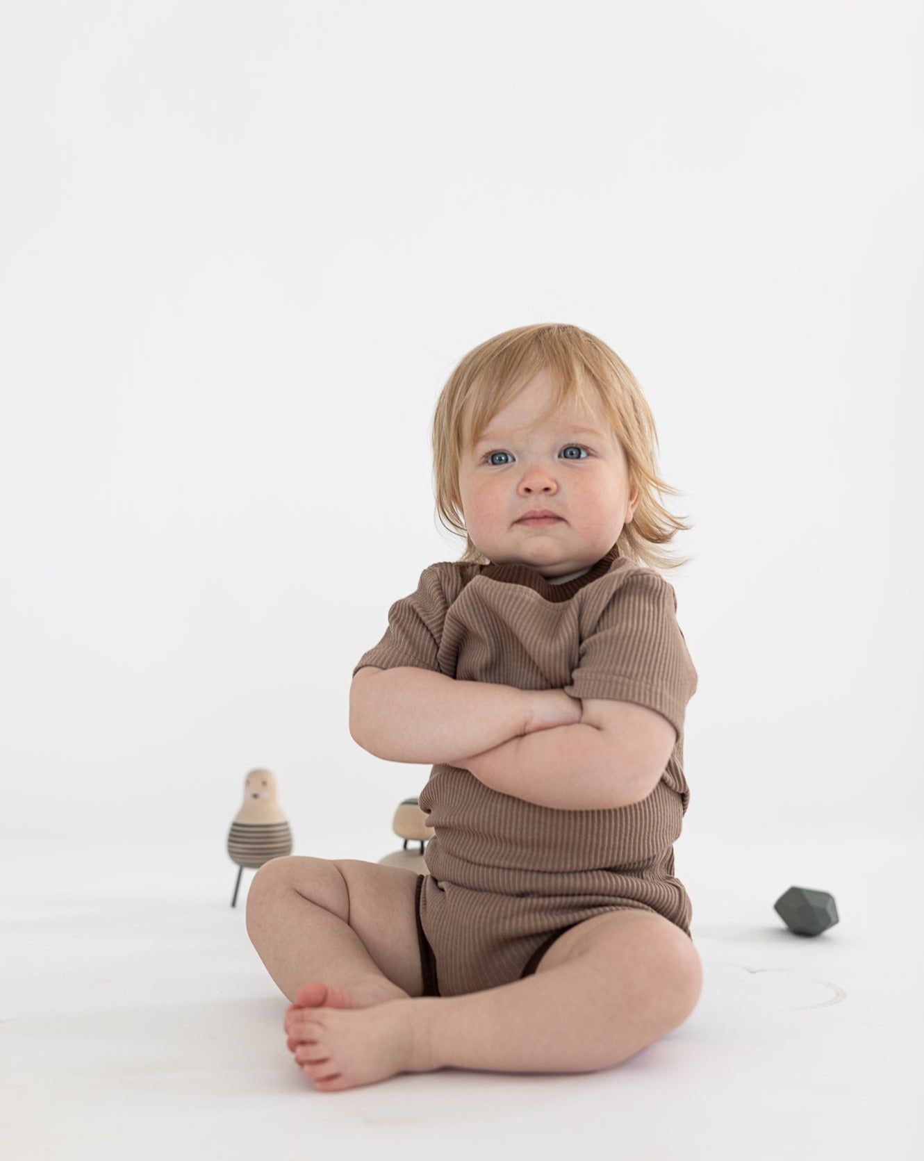 thick ribbed shorties sold by Kindly product image thumbnail 15