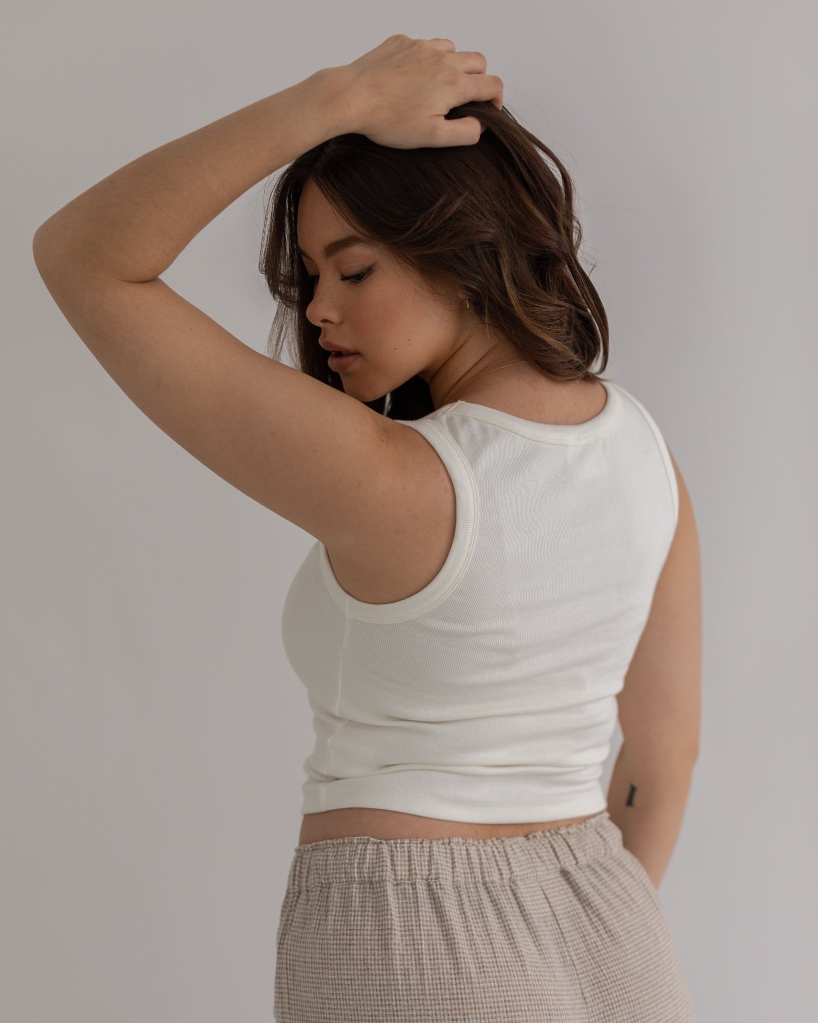 cotton rib tank sold by Kindly product image thumbnail 4