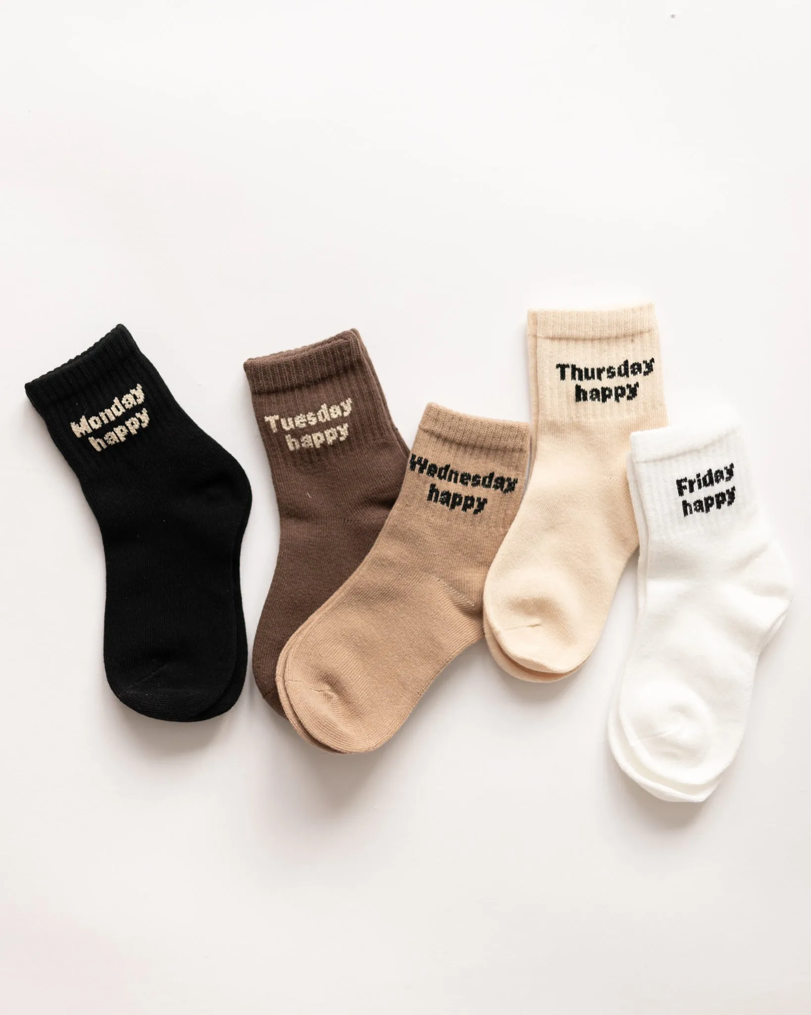 weekday socks sold by Kindly