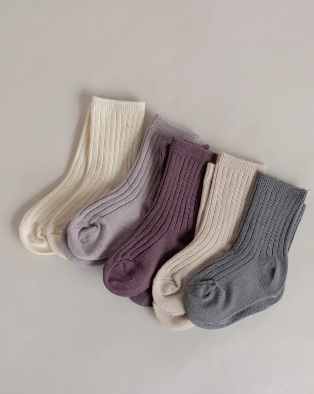 ribbed socks sold by Kindly