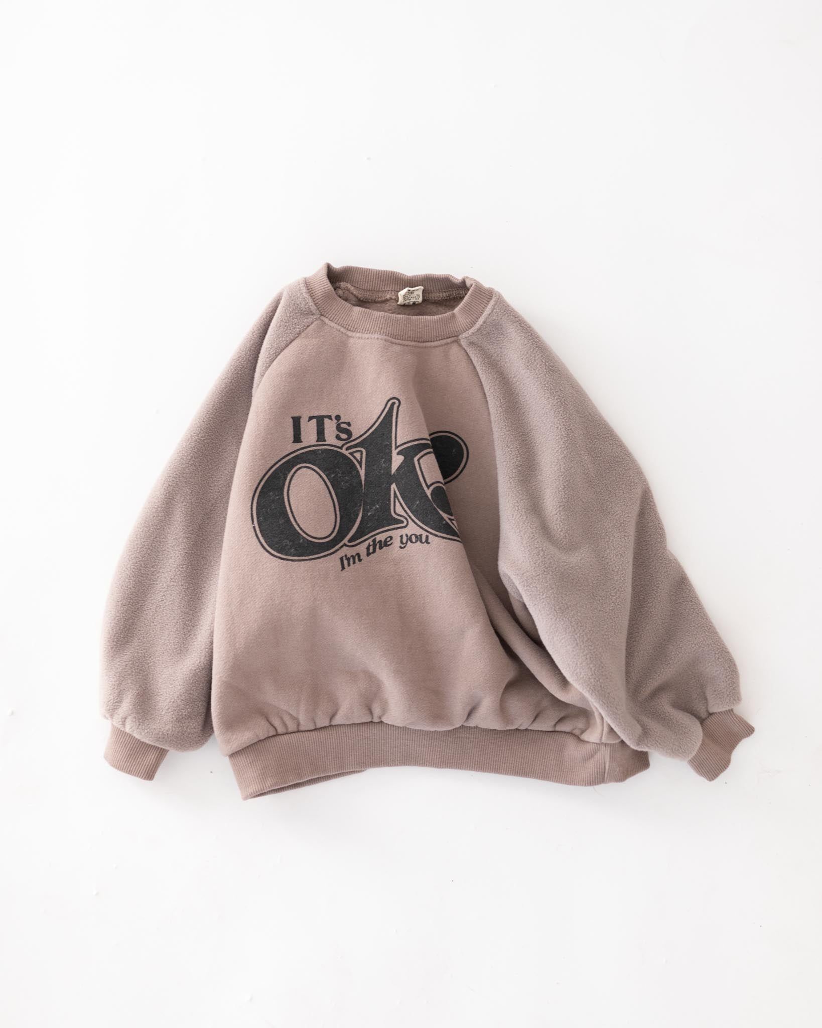 okay sweatshirt sold by Kindly