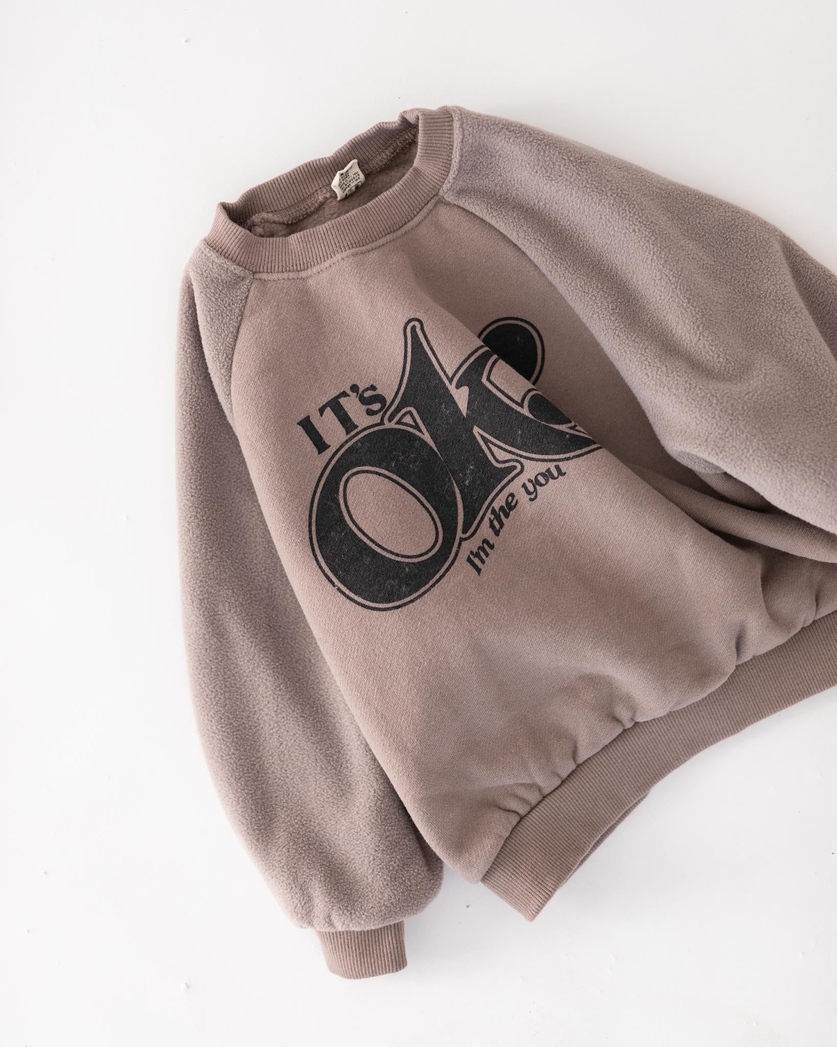 okay sweatshirt sold by Kindly product image thumbnail 2