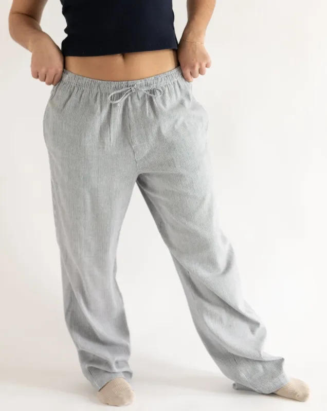 cotton stripe pants sold by Kindly