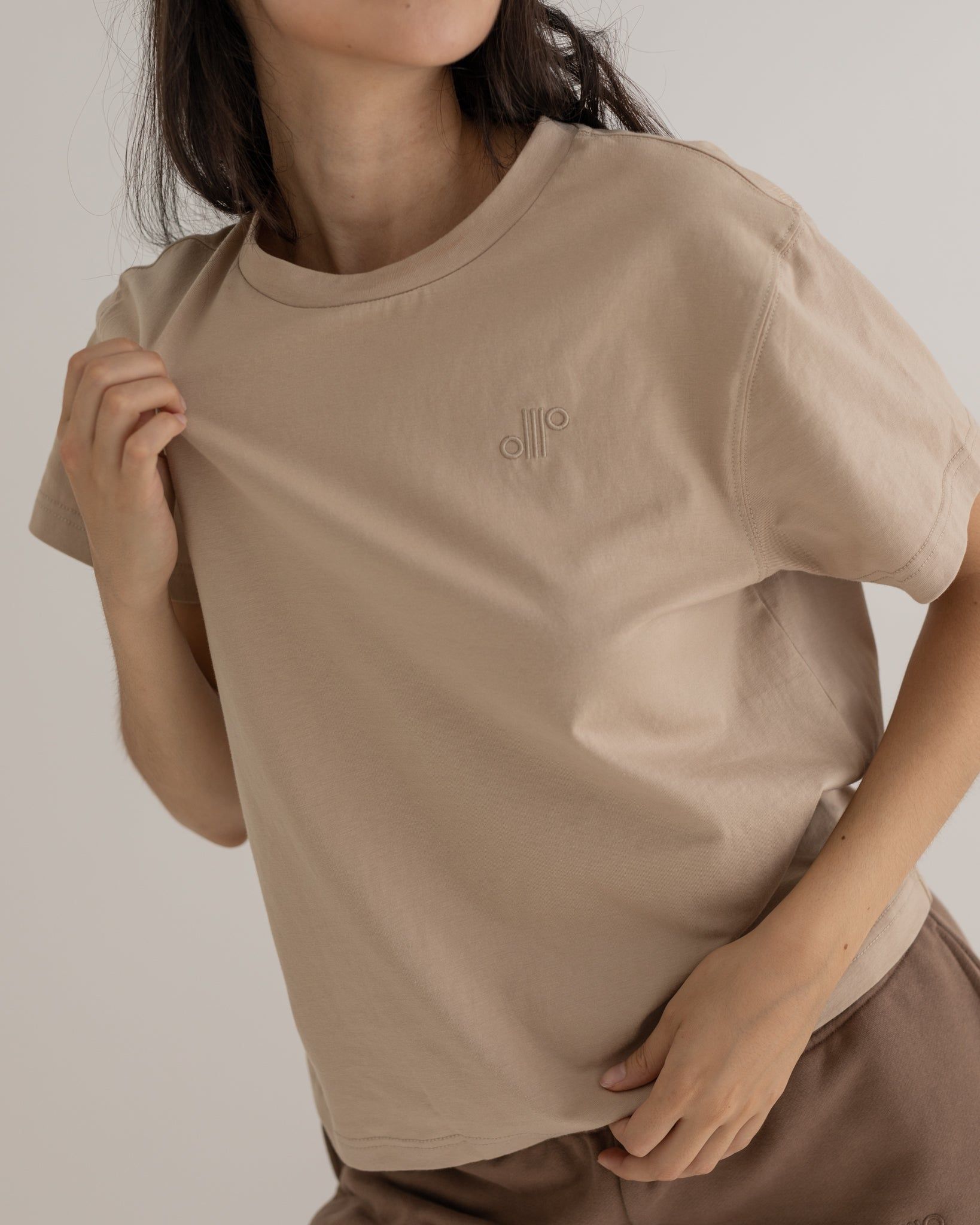 cotton logo tee sold by Kindly product image thumbnail 7