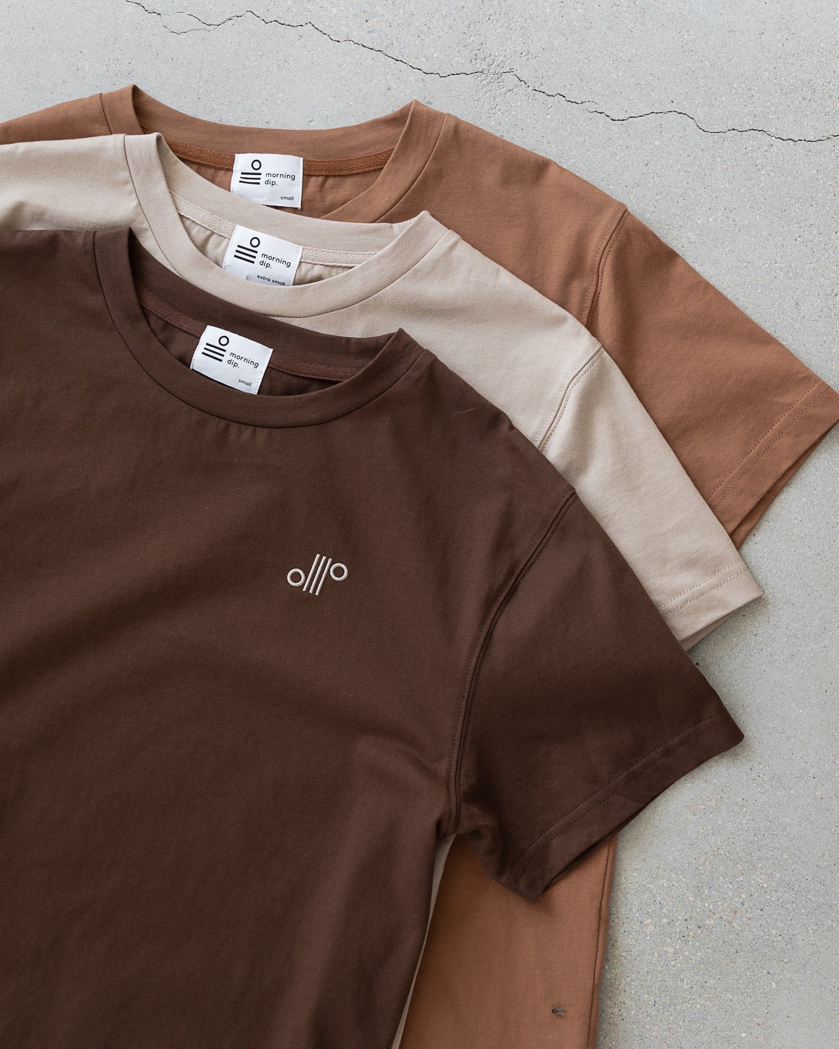 cotton logo tee sold by Kindly product image thumbnail 3