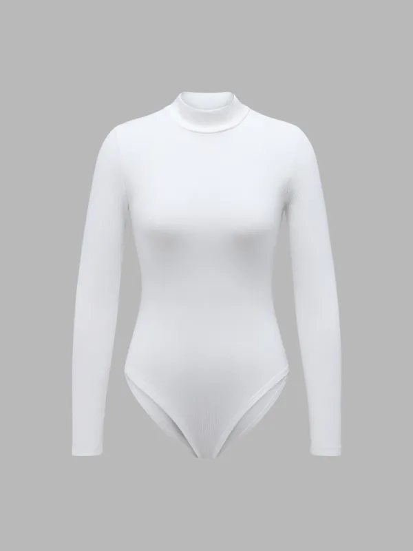 Ribbed Long Sleeve Jumpsuit sold by Aha Selected