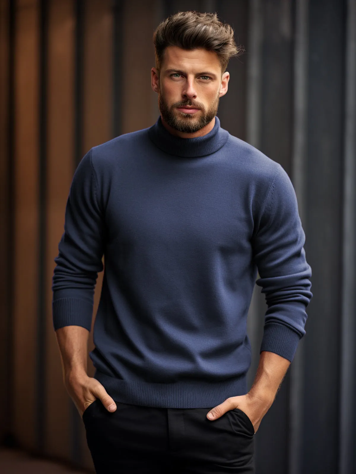 Turtleneck Washable Sweater sold by Aha Selected product image thumbnail 5