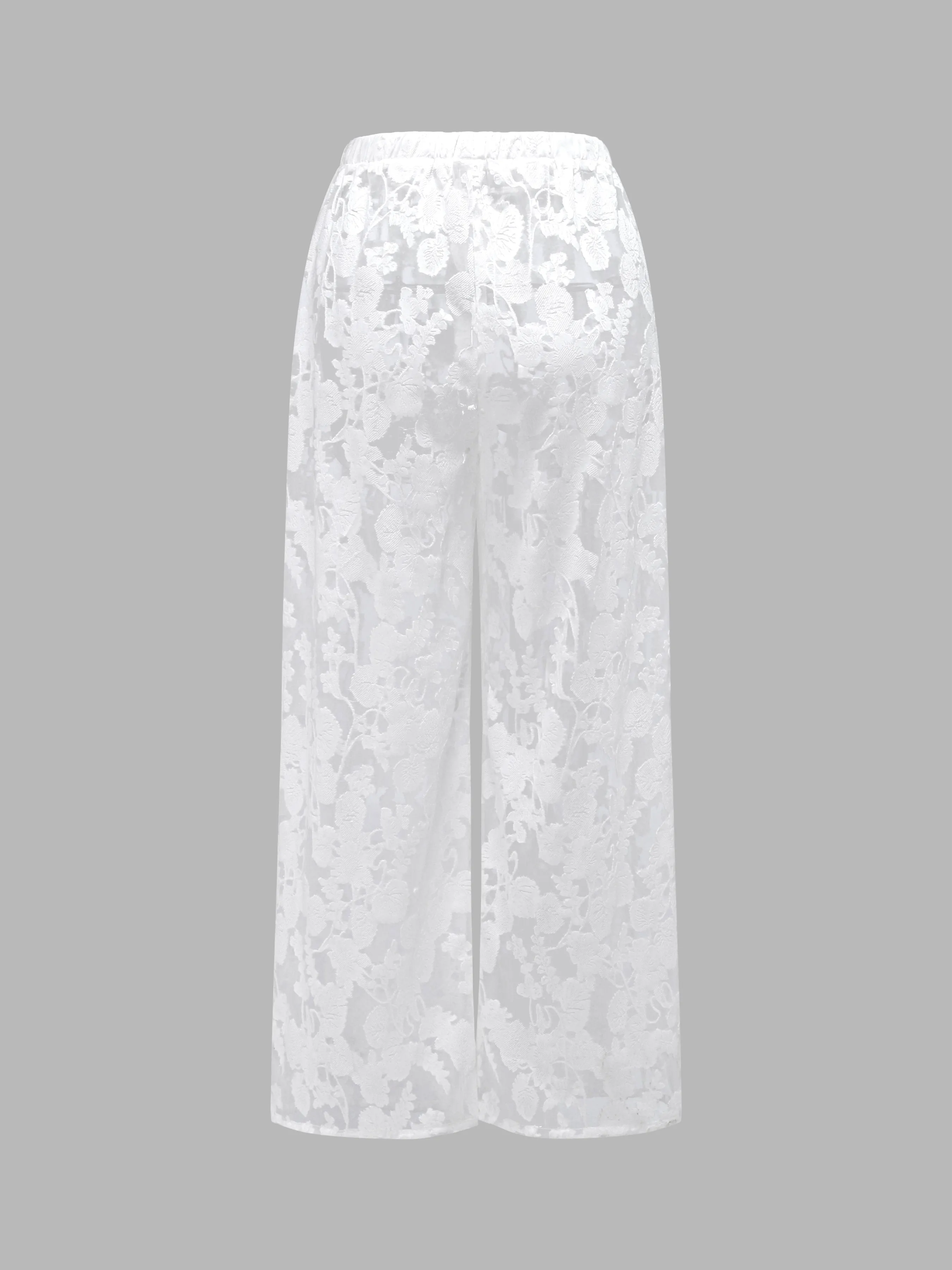 Jacquard Elastic Waist Pants sold by Aha Selected product image thumbnail 2