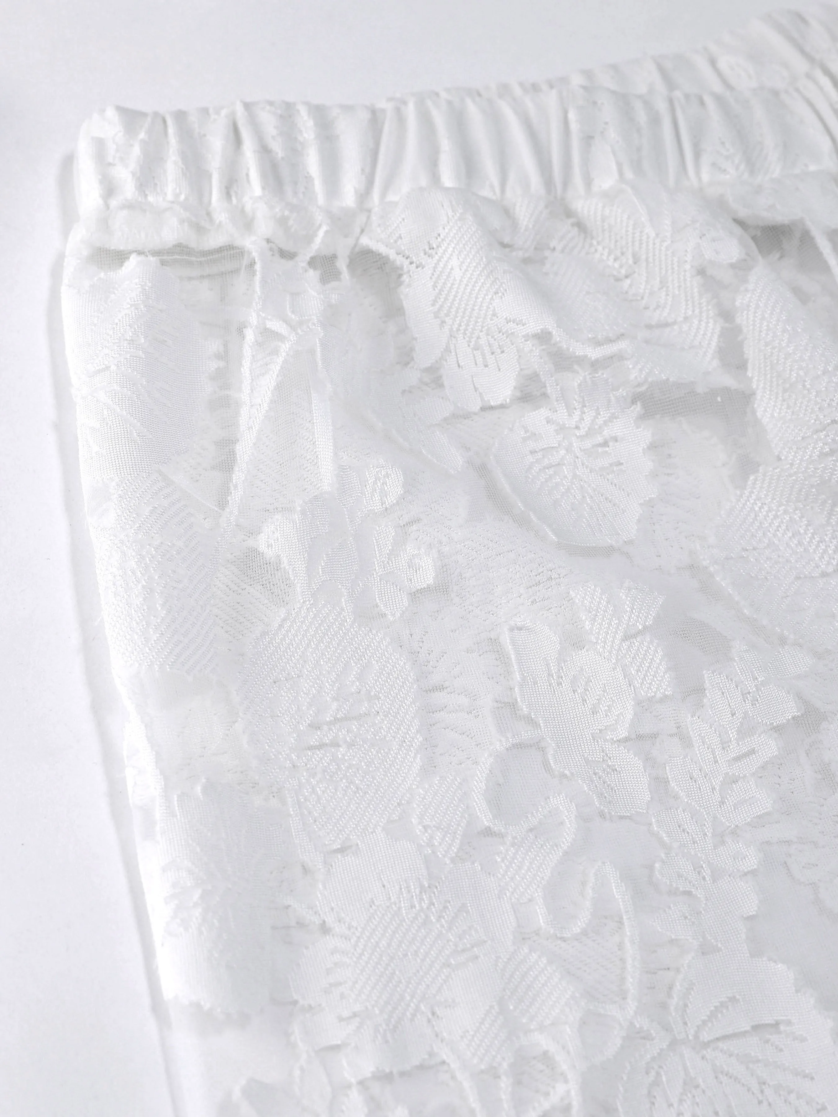 Jacquard Elastic Waist Pants sold by Aha Selected product image thumbnail 3