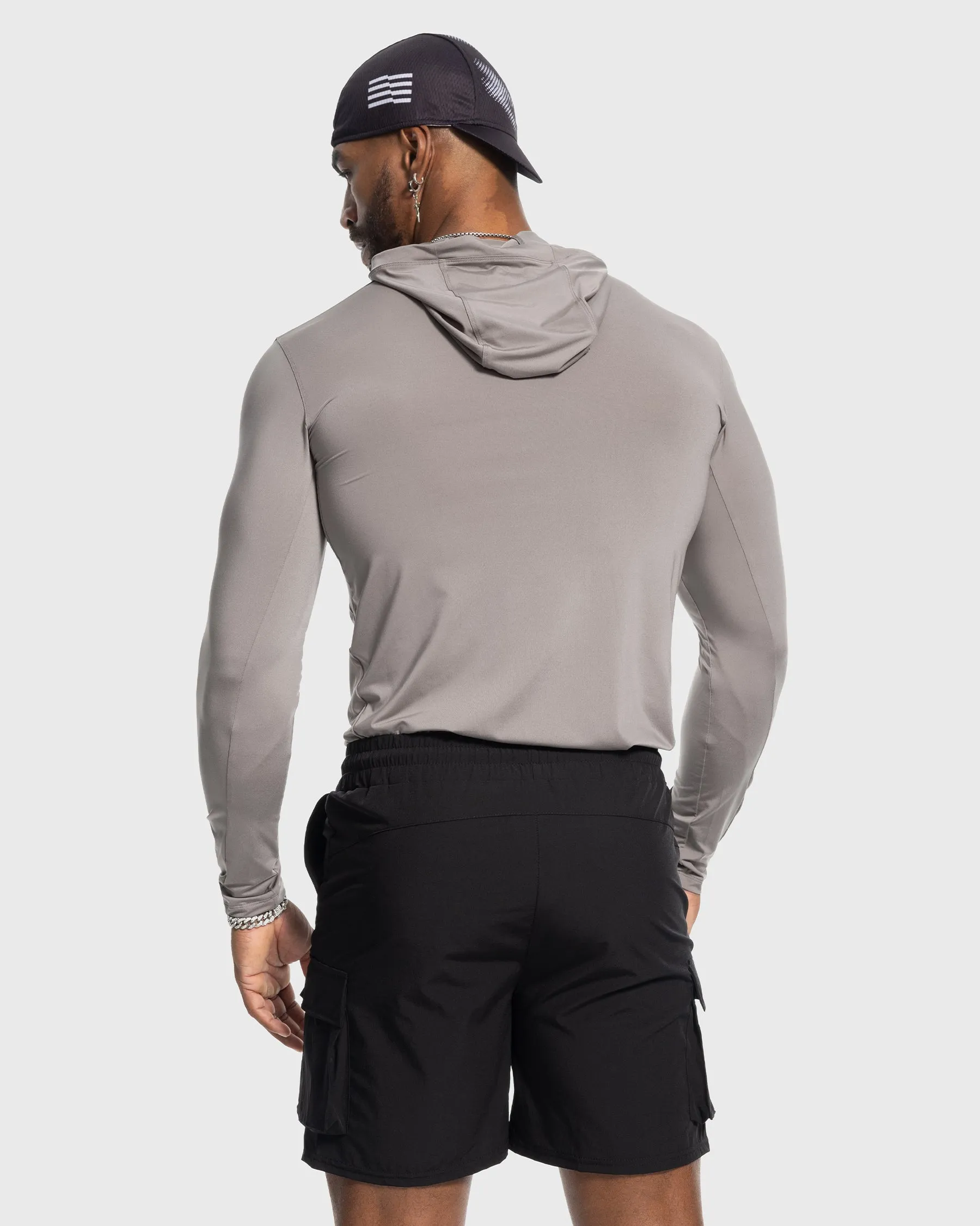 Softest Stealth Hoodie Luxury Touch Stretch Baselayer sold by Aha Selected product image thumbnail 3