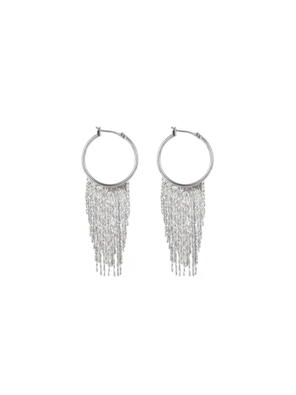 Chic Tassel Drop Earrings sold by Aha Selected