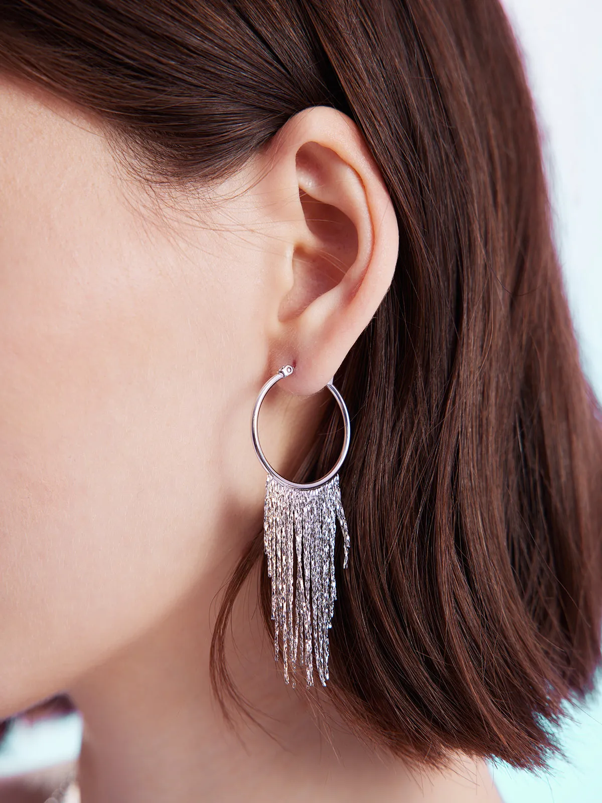 Chic Tassel Drop Earrings sold by Aha Selected product image thumbnail 2
