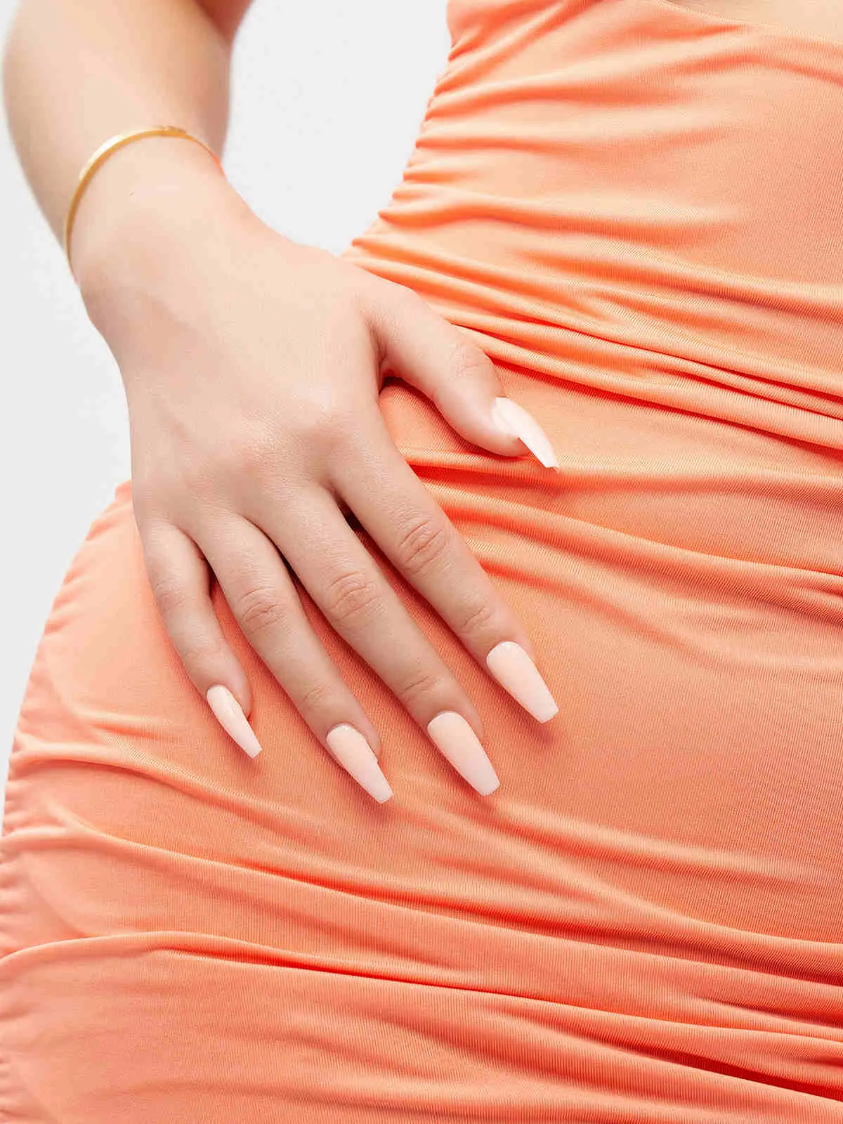 24pcs Gradient Color Mid Length Squoval Fake Nail sold by Aha Selected product image thumbnail 2