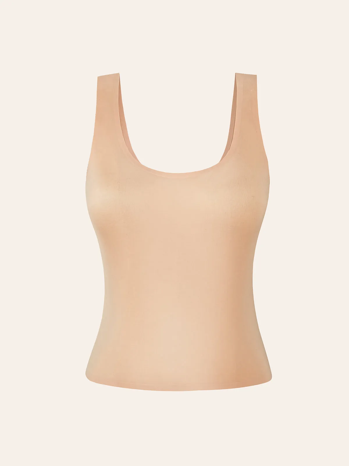 Light Support Luxury Liquid-foundation Scoop Neck Tank sold by Aha Selected product image thumbnail 2