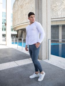 All Day Elite Performance Jogger & Henley Shirt Set sold by Aha Selected