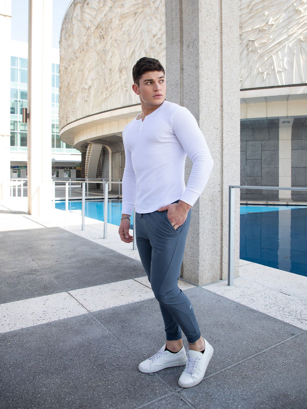 All Day Elite Performance Jogger & Henley Shirt Set sold by Aha Selected product image thumbnail 3