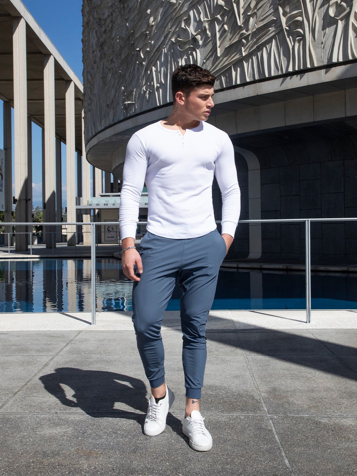 All Day Elite Performance Jogger & Henley Shirt Set sold by Aha Selected product image thumbnail 2