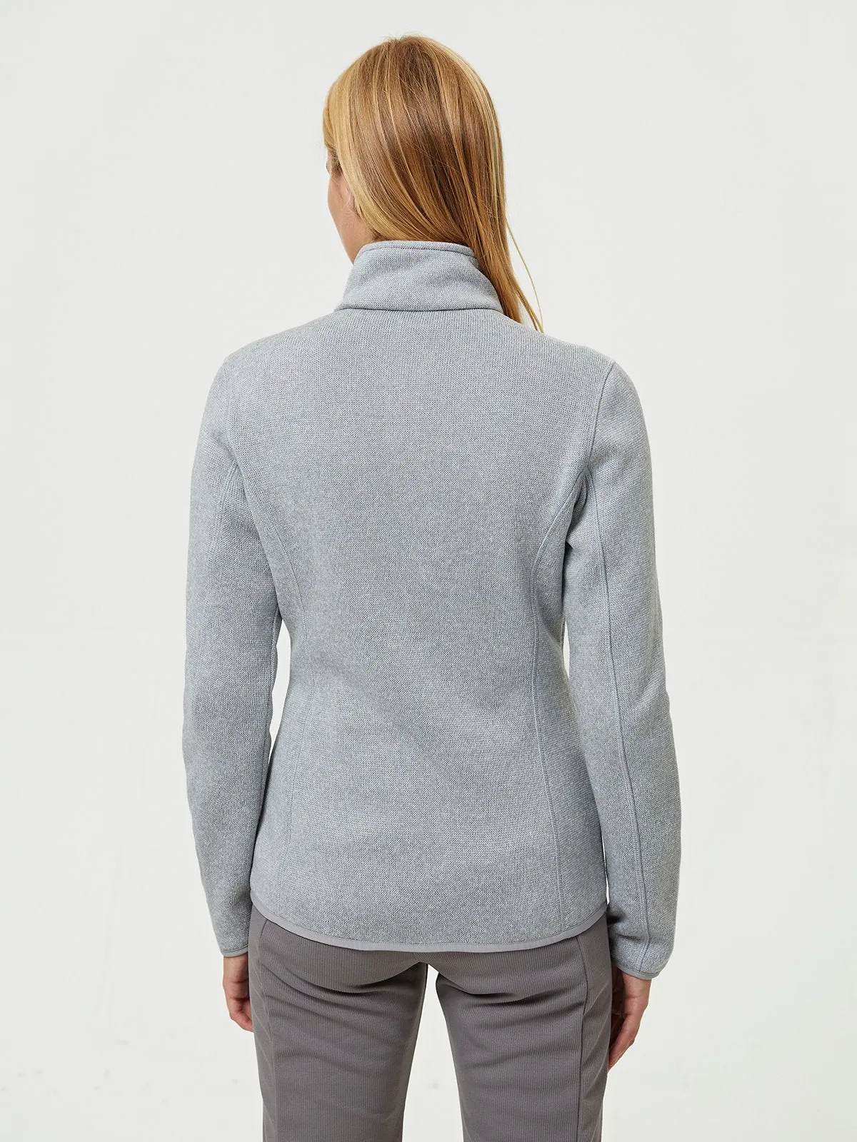 W's Recycled Sweater Fleece Jacket sold by Aha Selected product image thumbnail 3