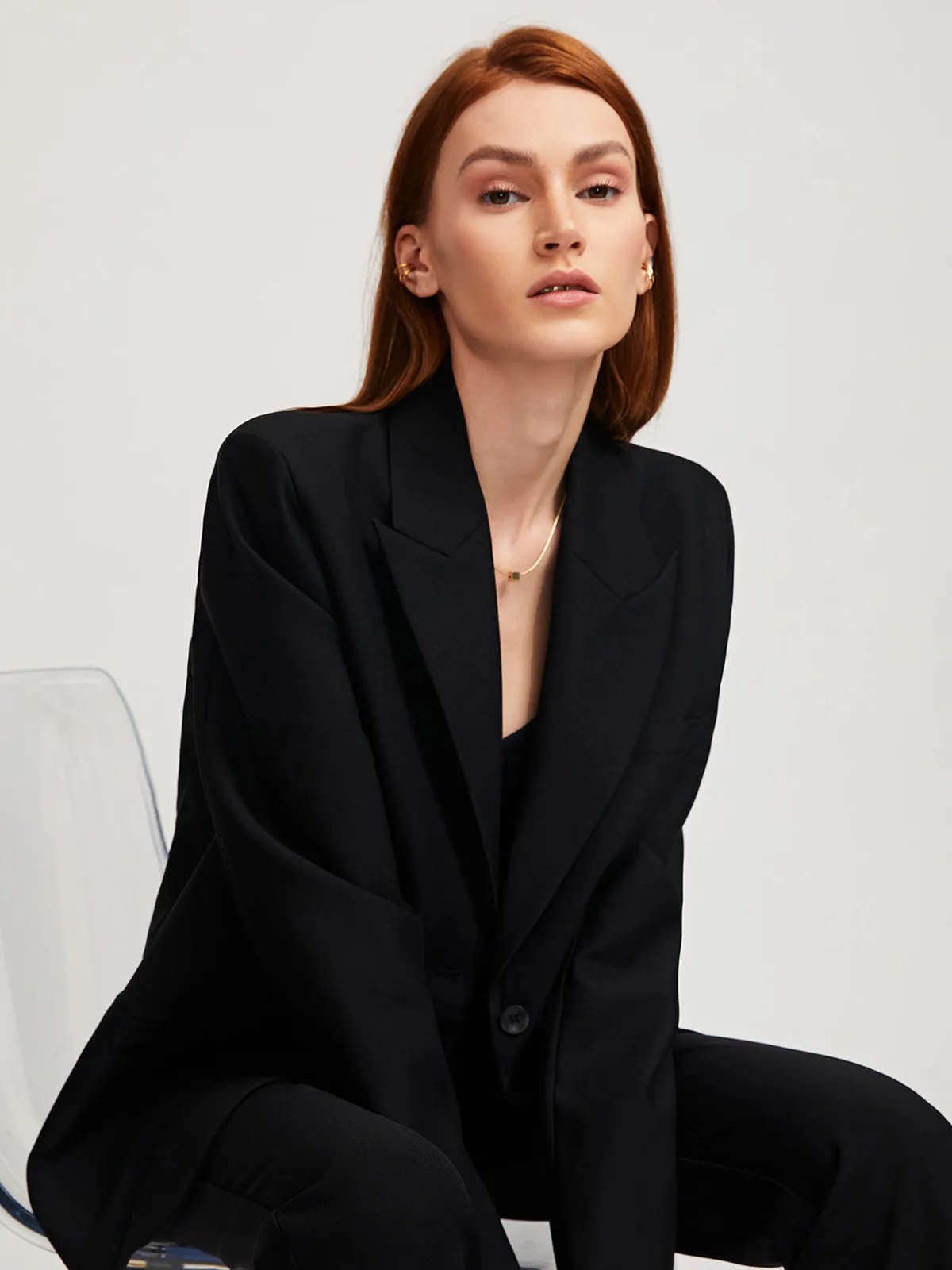 Chic Cutout Blazer sold by Aha Selected product image thumbnail 5