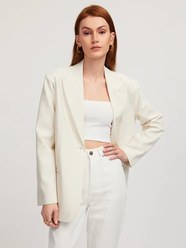Chic Cutout Blazer sold by Aha Selected
