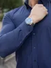 Commuter Performance Stretch Dress Shirt-Marine sold by Aha Selected