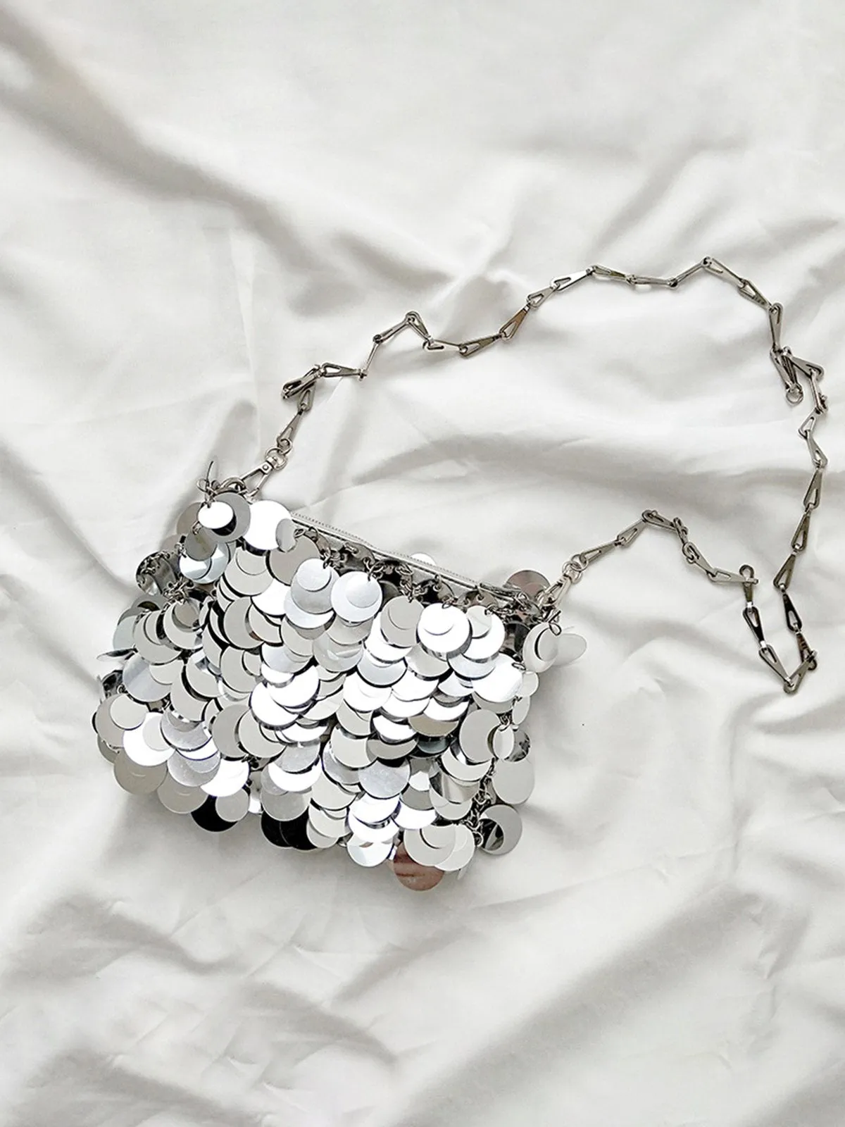 Fashion Sequin Chain Crossbody Bag sold by Aha Selected product image thumbnail 5