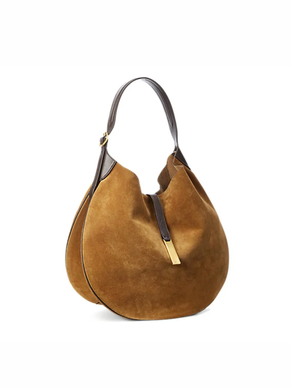 Curved Buckle Shoulder Bag sold by Aha Selected product image thumbnail 3