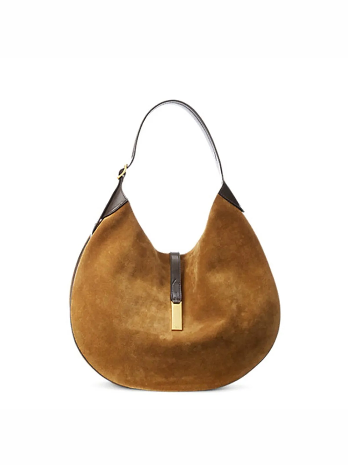 Curved Buckle Shoulder Bag sold by Aha Selected product image thumbnail 4