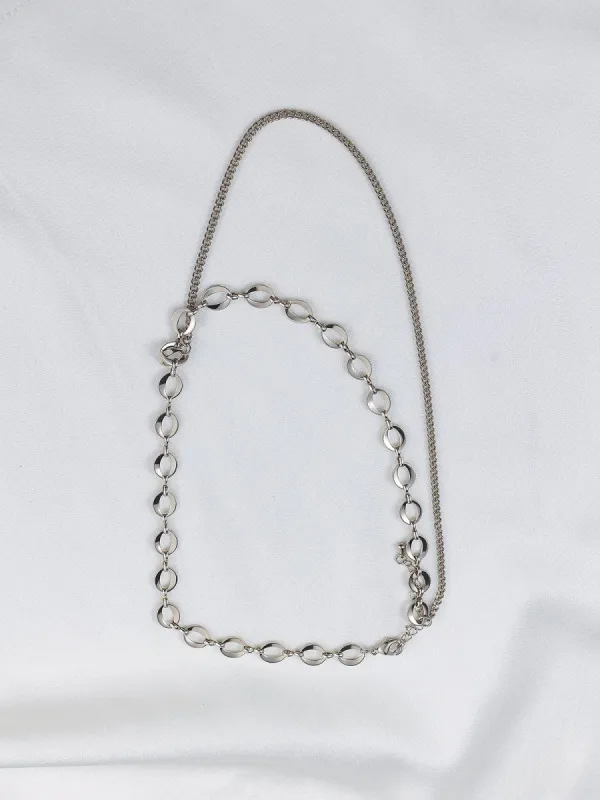 Double Chain Necklace sold by Aha Selected