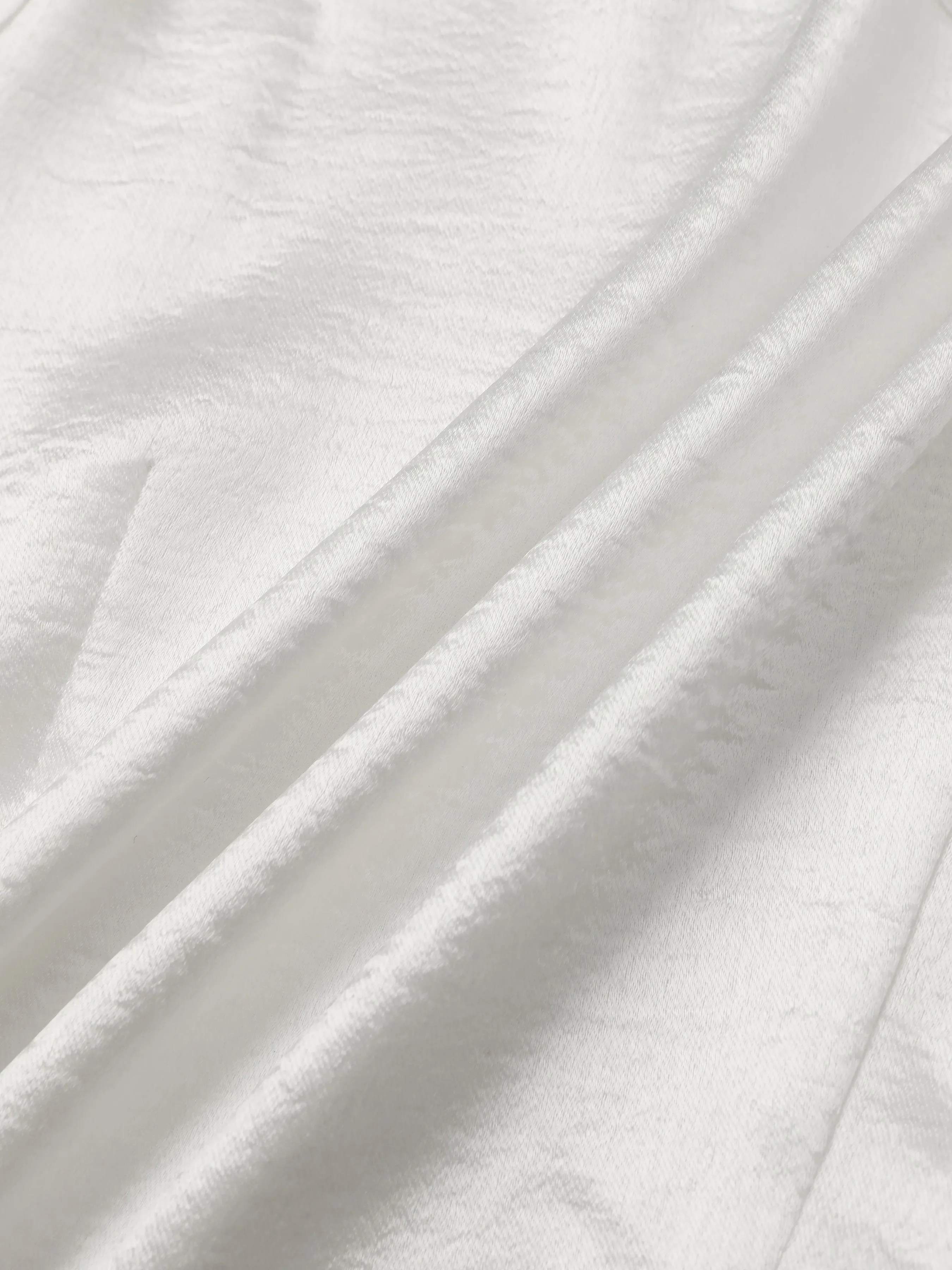 Satin Round-Neck Long-Sleeve Top sold by Aha Selected product image thumbnail 5